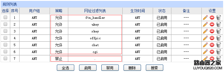 设置URL过滤后，QQ离线文件、群共享等无法使用怎么办？